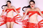 Urfi Javed shocks fans as she strips naked and poses in nothing but red tape; video goes viral